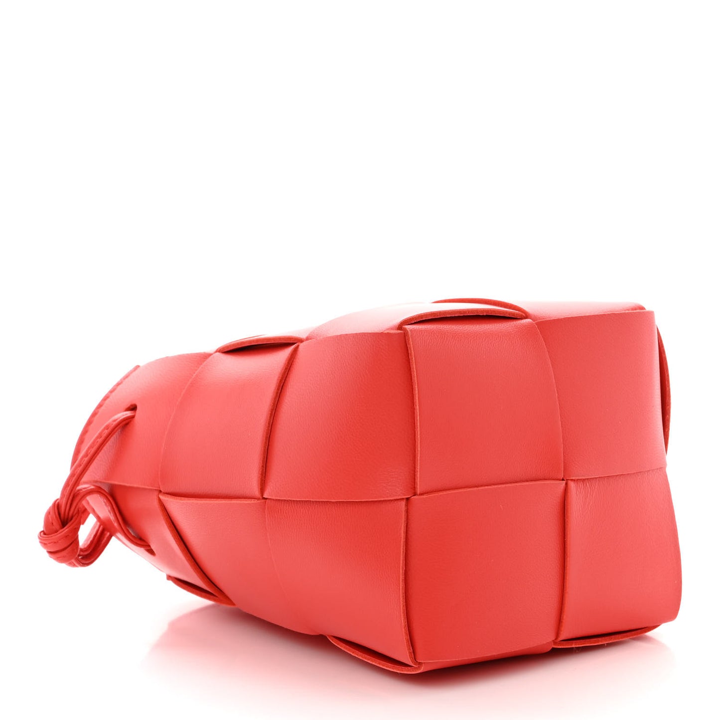 Nappa Maxi Intrecciato Mini Cassette Bucket Bag Sunburst