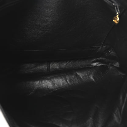 Chanel Lambskin CC Tote Black 5 of 10