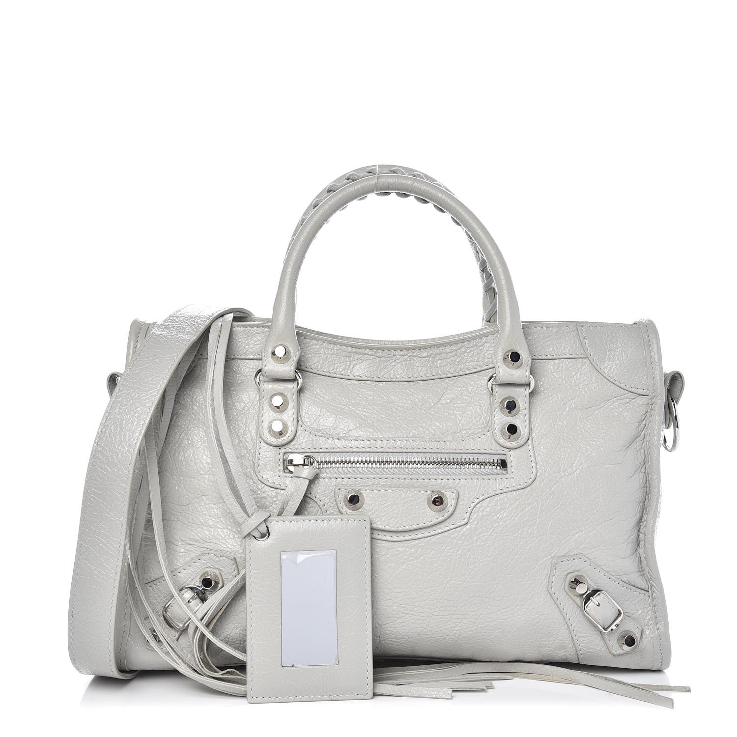 Balenciaga Agneau Classic Silver Hardware S City Gris Nuage 1 of 8