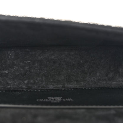 Valentino Garavani Swarovski Crystal Embroidered Vlogo Small Loco Shoulder Bag Crystal Silver 5 of 10