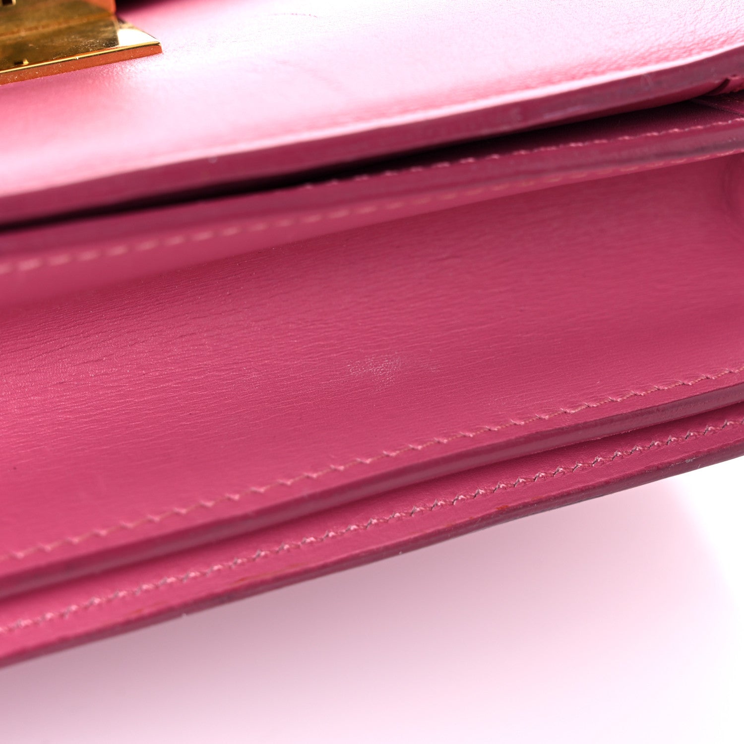 Celine Smooth Calfskin Medium Classic Box Flap Bag Pink 27 of 42