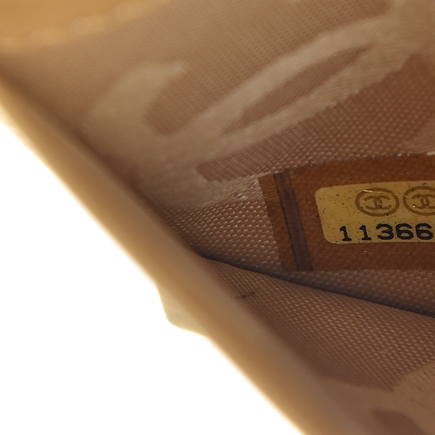 Chanel Caviar Timeless CC Yen Wallet Beige Clair 8 of 12