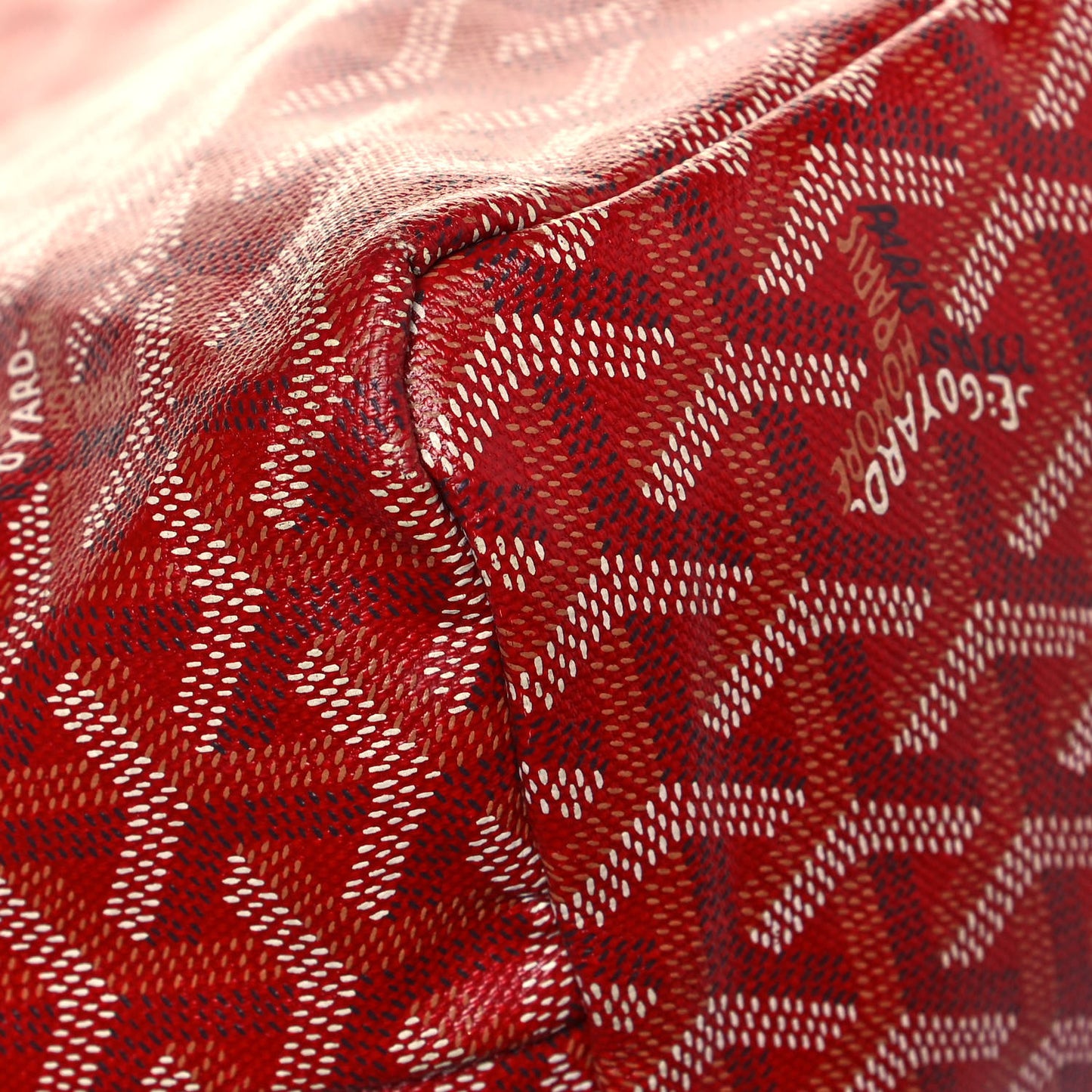 Goyardine Saint Louis PM Red