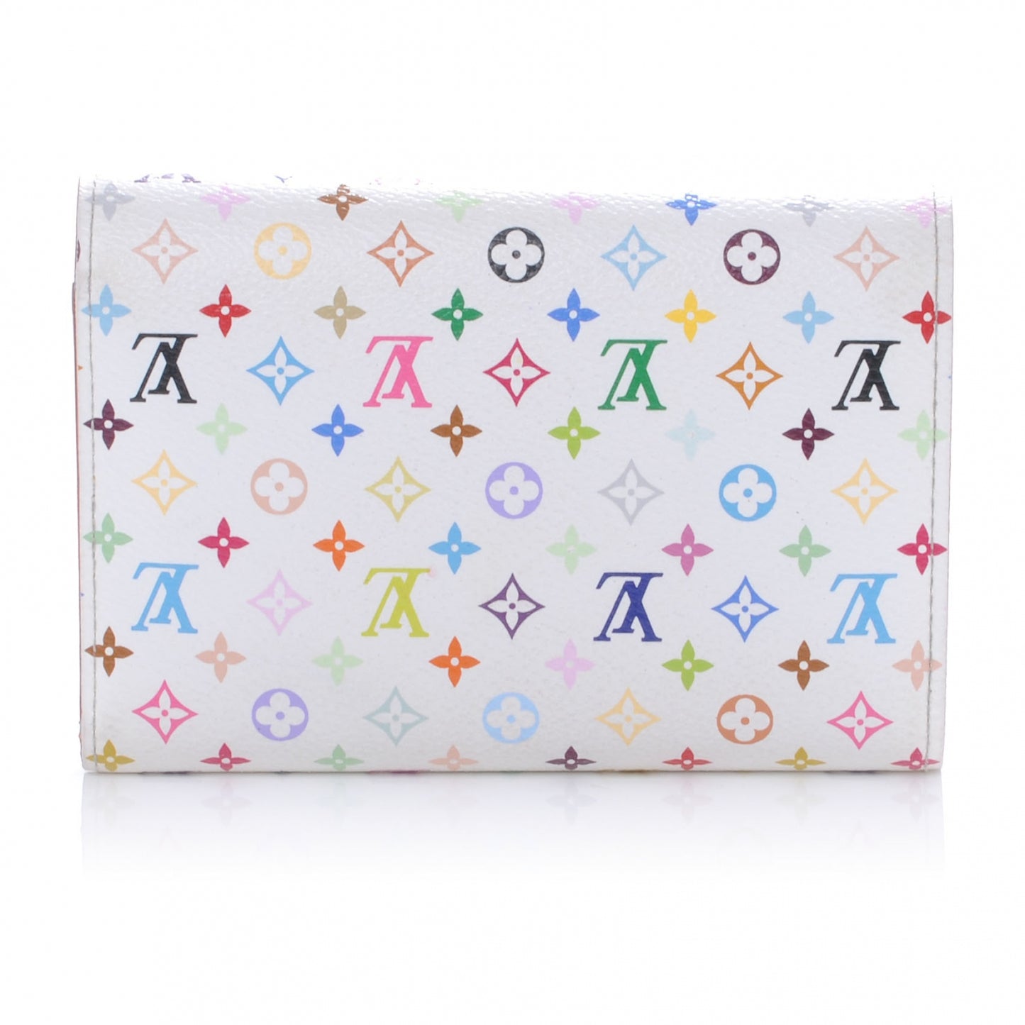 Monogram Multicolor Alexandra Wallet White
