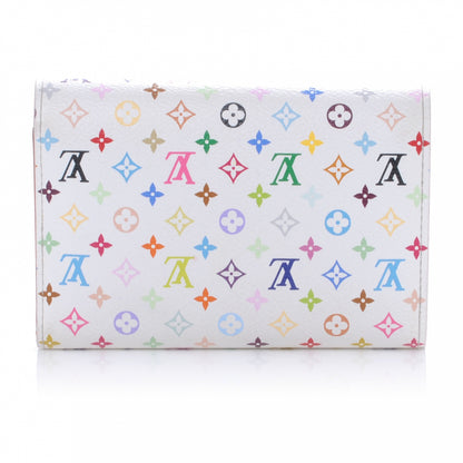 Louis Vuitton Monogram Multicolor Alexandra Wallet White 3 of 7