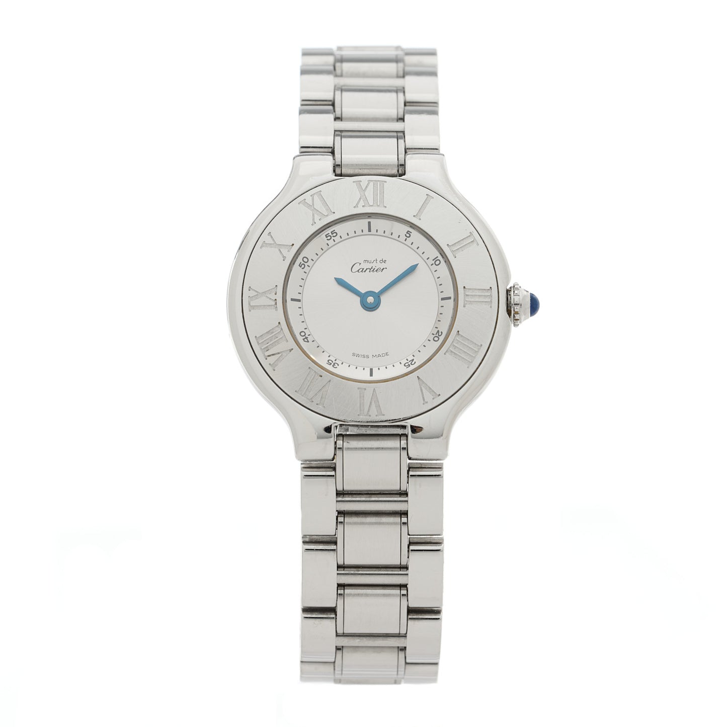 Stainless Steel 28mm Must De 21 Quartz Watch