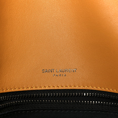 Saint Laurent Suede Monogram Medium Niki Chain Satchel Cheddar 7 of 12
