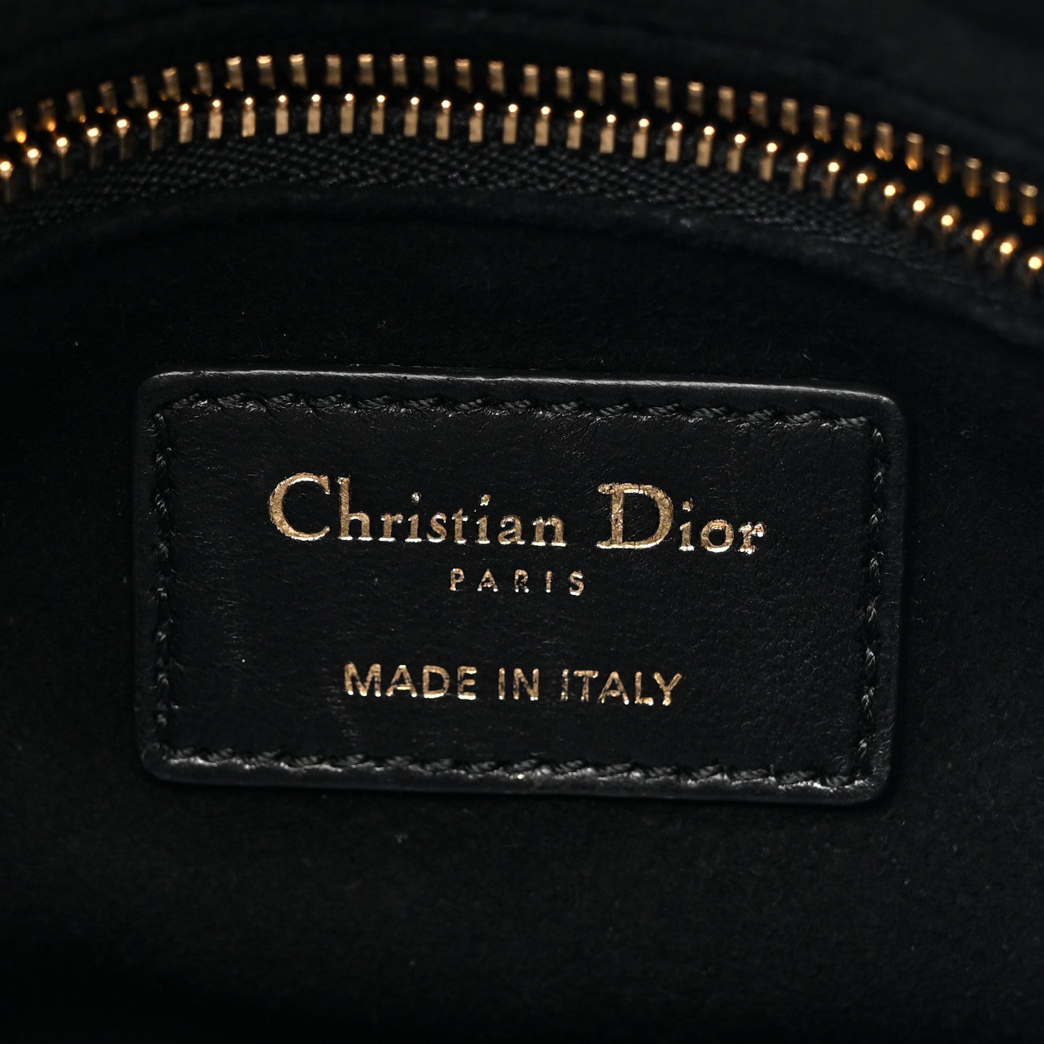 Christian Dior Velvet Mini Lady Dior Black 6 of 10