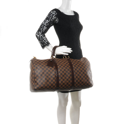 Louis Vuitton Damier Ebene Keepall 50 2 of 8