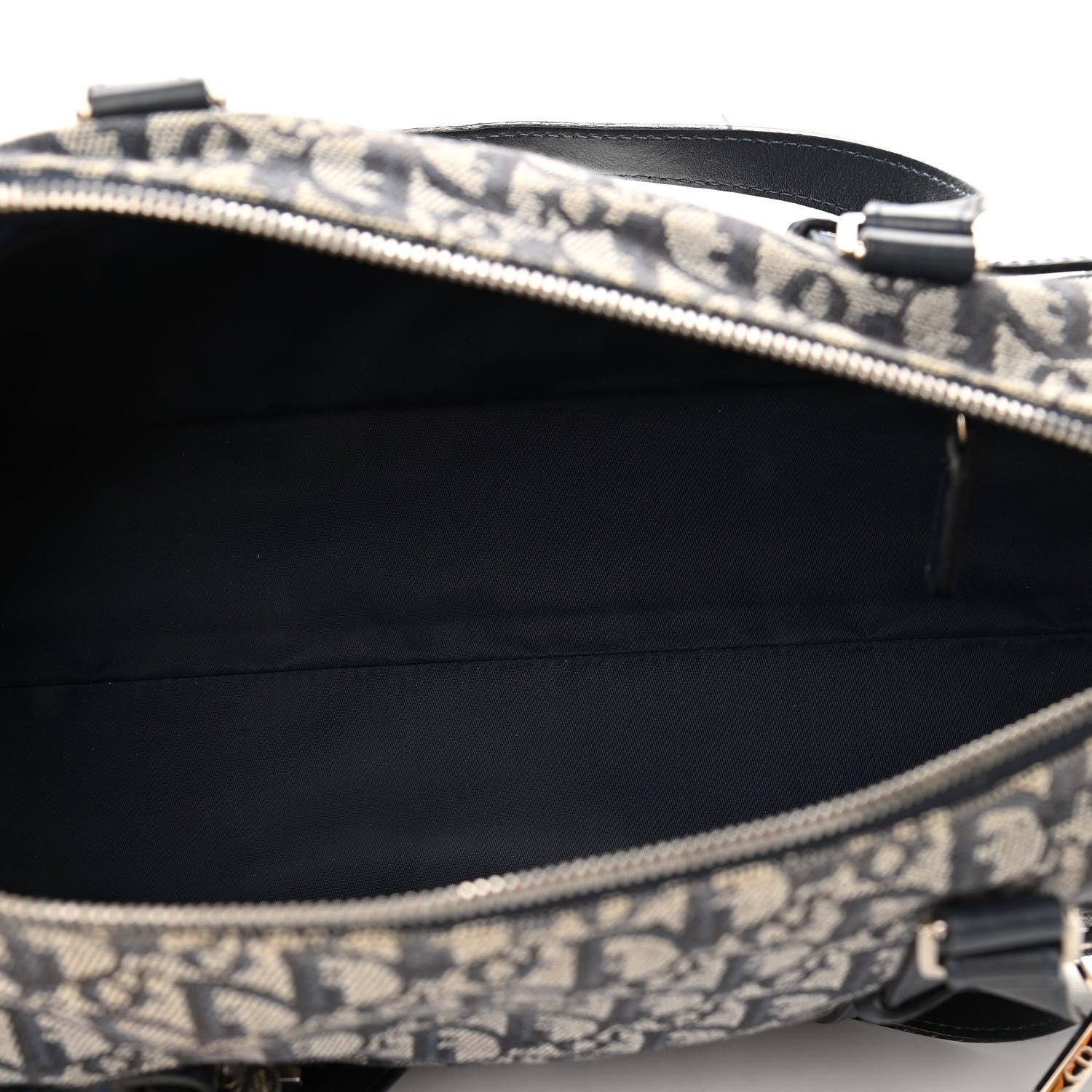 Christian Dior Denim Monogram Charms Shoulder Bag Blue 5 of 13