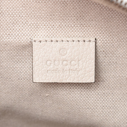 Gucci Grained Calfskin Logo Belt Bag White 6 of 11