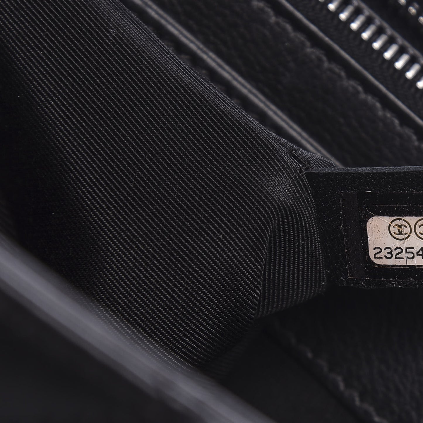 Calfskin Quilted Frame In Chain Tote Black