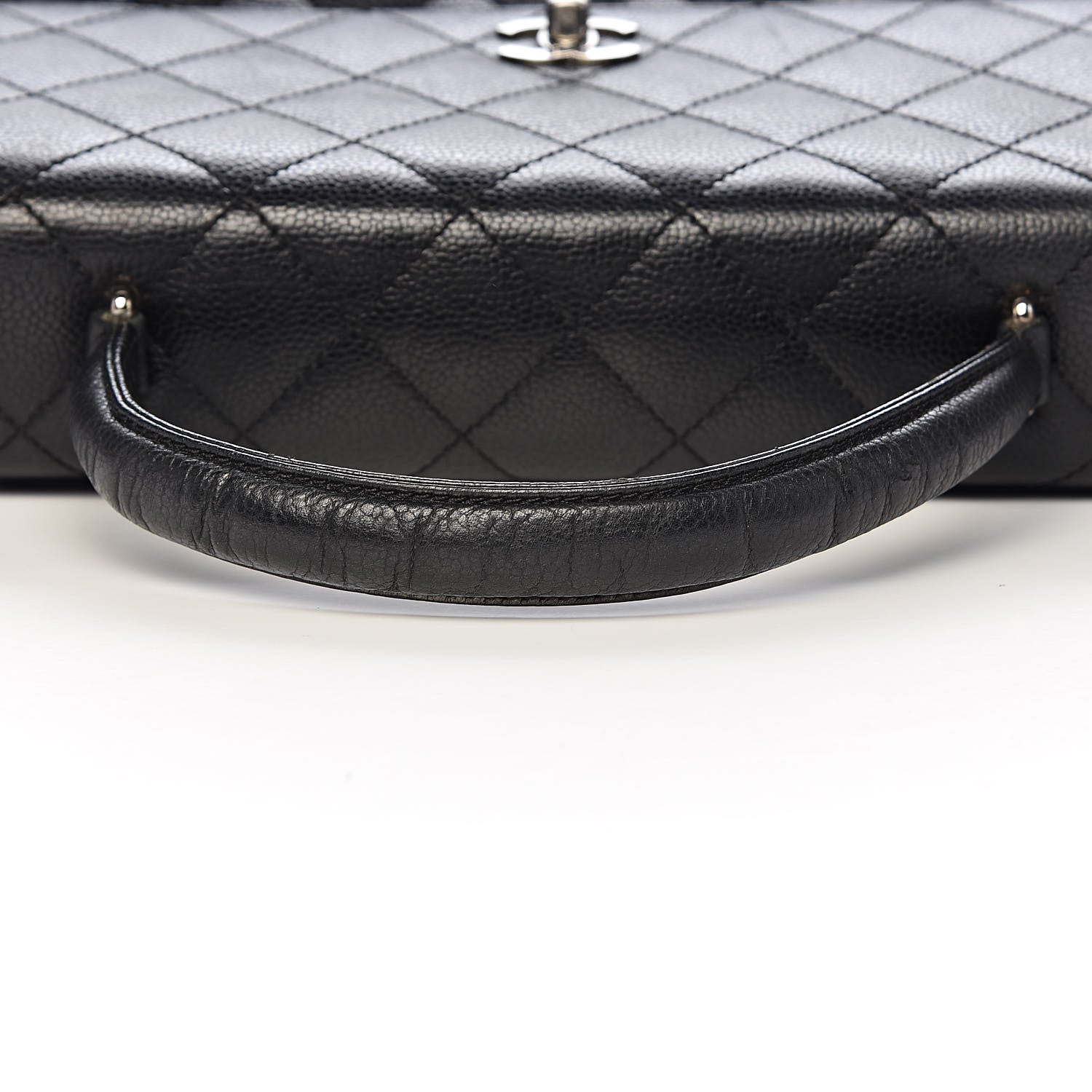 Chanel Caviar Quilted Jumbo Kelly Flap Black 18 of 18