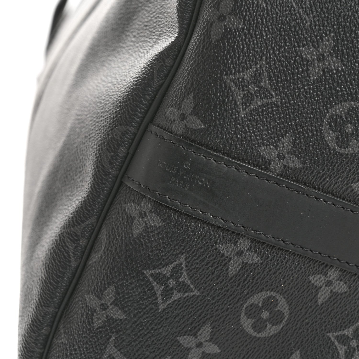 Louis Vuitton Monogram Eclipse Keepall Bandouliere 55 5 of 11
