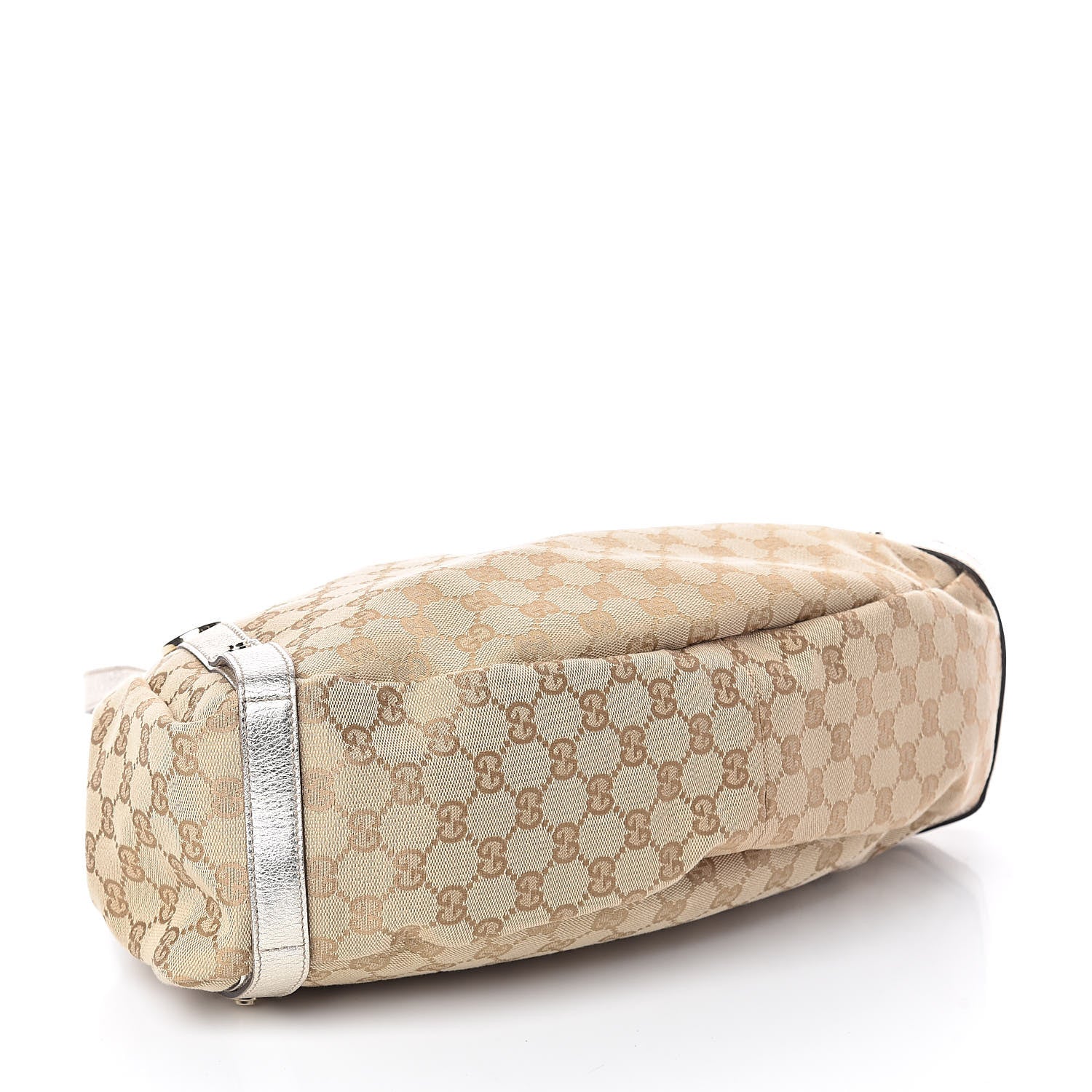 Gucci Monogram Medium Abbey Shoulder Bag Gold 4 of 9