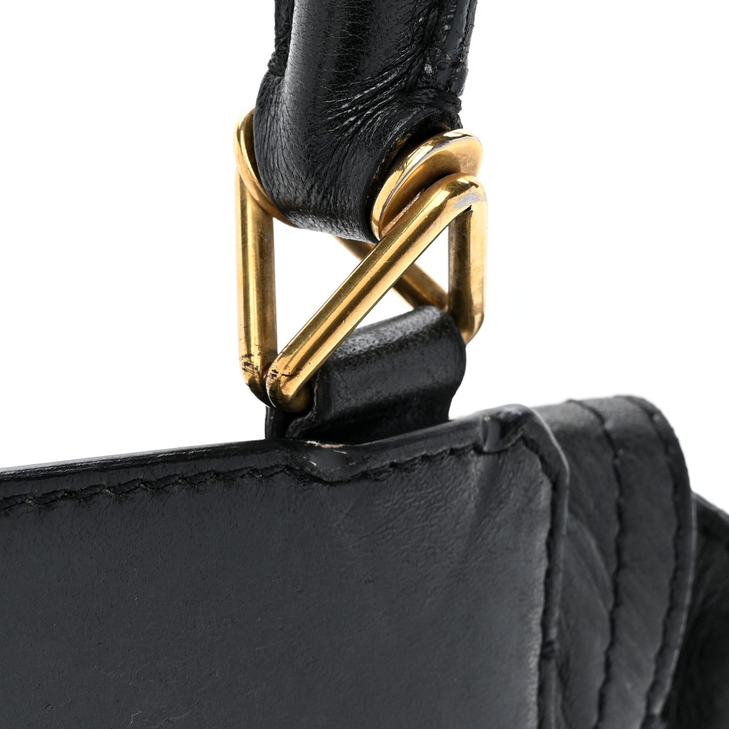 Givenchy Calfskin Bolt Stud Mirte Saddle Bag Black 18 of 21