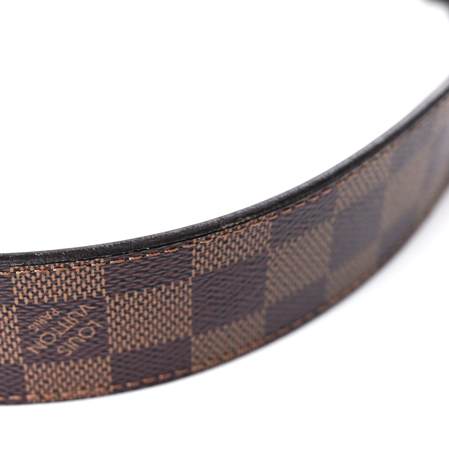 Mini Damier Ebene 25mm LV Initiales Belt 90 36