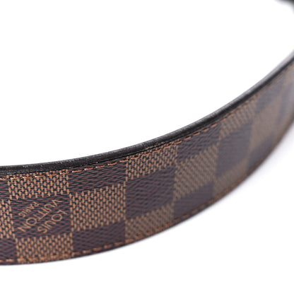 Louis Vuitton Mini Damier Ebene 25mm LV Initiales Belt 90 36 10 of 13