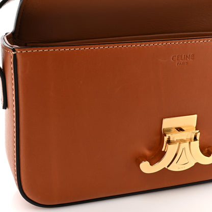 Celine Natural Calfskin Triomphe Shoulder Bag Tan 13 of 13