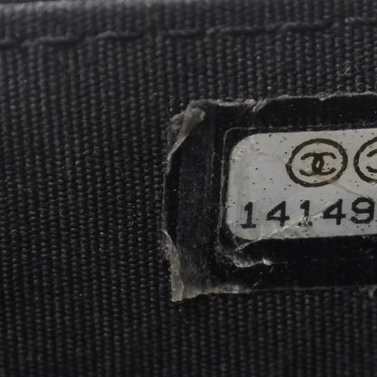 Chanel Caviar Timeless CC Wallet On Chain WOC Black 10 of 14