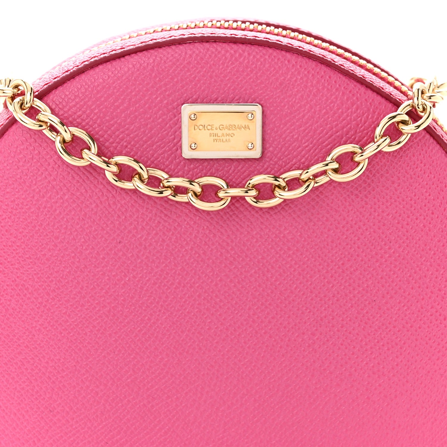 Dolce & Gabbana Dauphine Round Crossbody Pink 7 of 10
