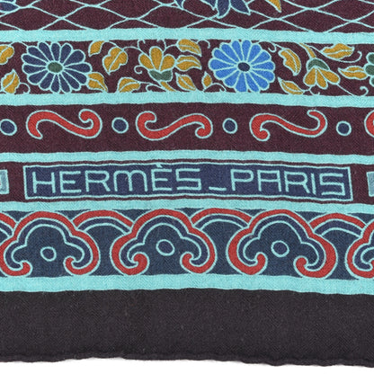 Hermes Cashmere Silk Collections Imperiales Shawl 140 2 of 8