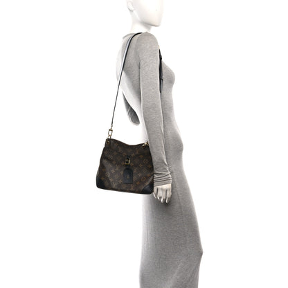 Louis Vuitton Monogram Odeon PM Black 2 of 9