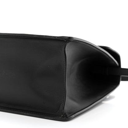 Gucci Calfskin Medium Sylvie Top Handle Bag Black 10 of 15