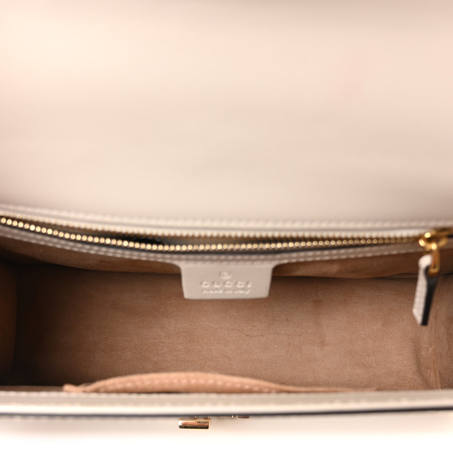Calfskin Small Sylvie Shoulder Bag Off White