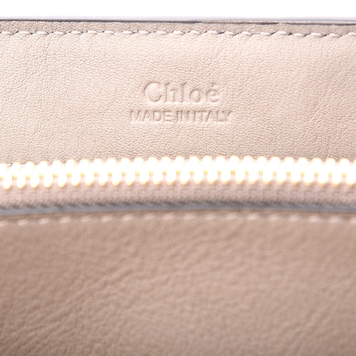 Chloe Calfskin Medium Faye Day Shoulder Bag Motty Grey 7 of 8