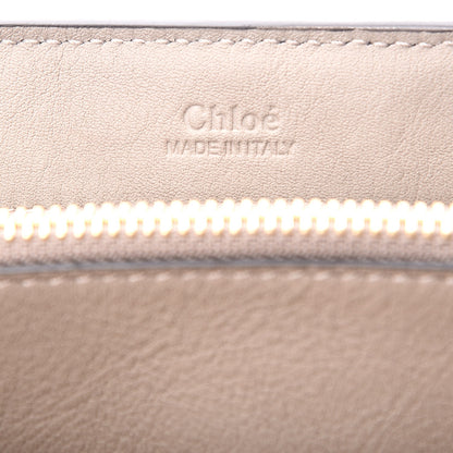 Chloe Calfskin Medium Faye Day Shoulder Bag Motty Grey 7 of 8