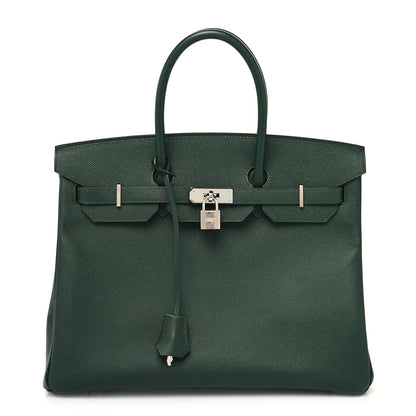 Hermes Epsom Birkin 35 Vert Anglais 1 of 14