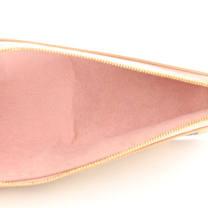 Louis Vuitton Damier Azur Elizabeth Pencil Pouch Rose Ballerine 5 of 10