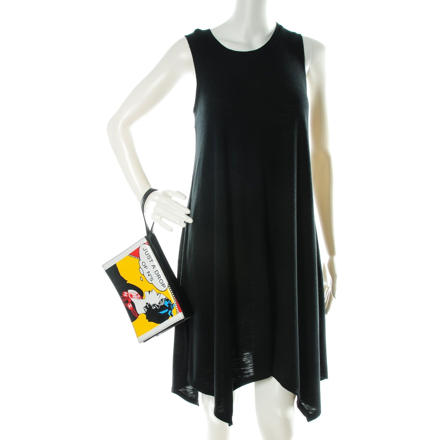 Patent Just a Drop of N°5 Comic Coco Clutch