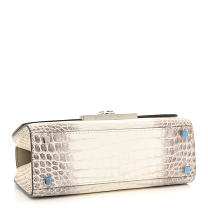 Moynat Niloticus Crocodile Himalaya Rejane BB White 4 of 10