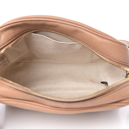 Gucci Pebbled Calfskin Small Soho Disco Bag Rose Beige 5 of 12