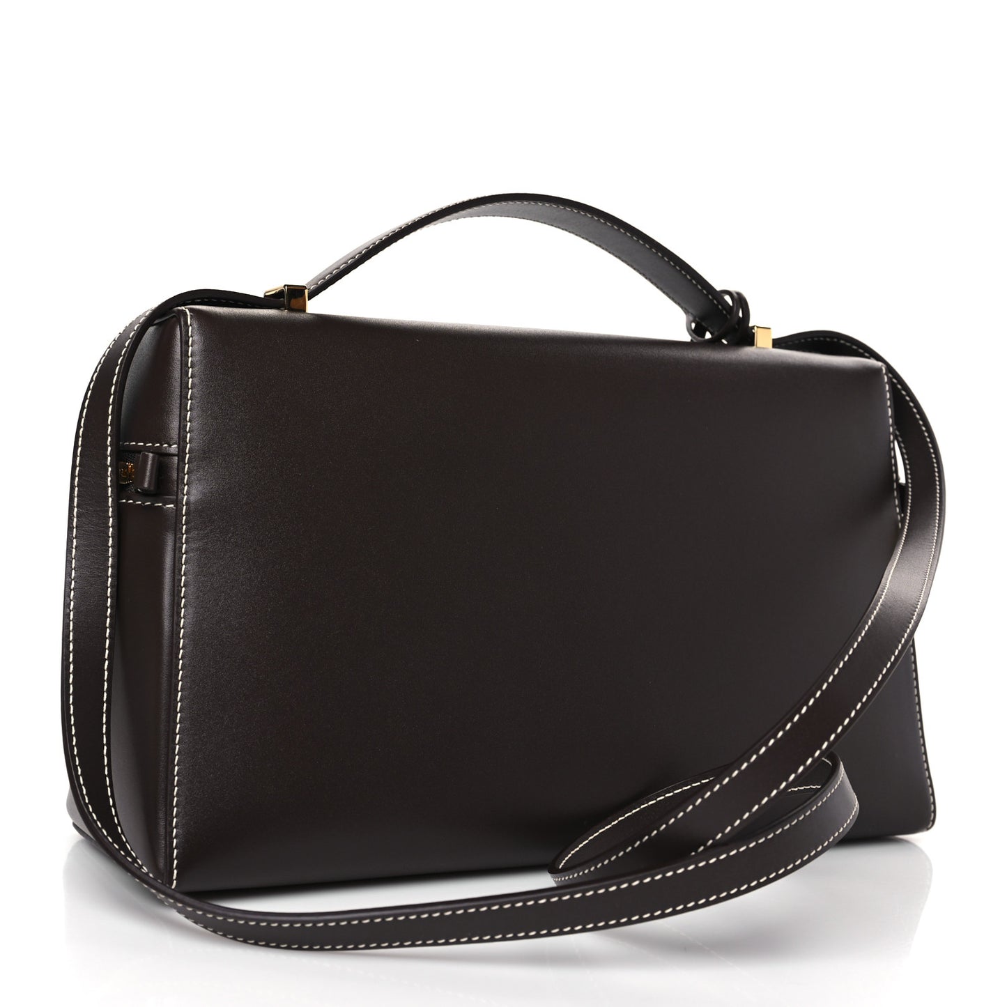 Smooth Calfskin Extra Bag L27 Dark Chocolate Licorice