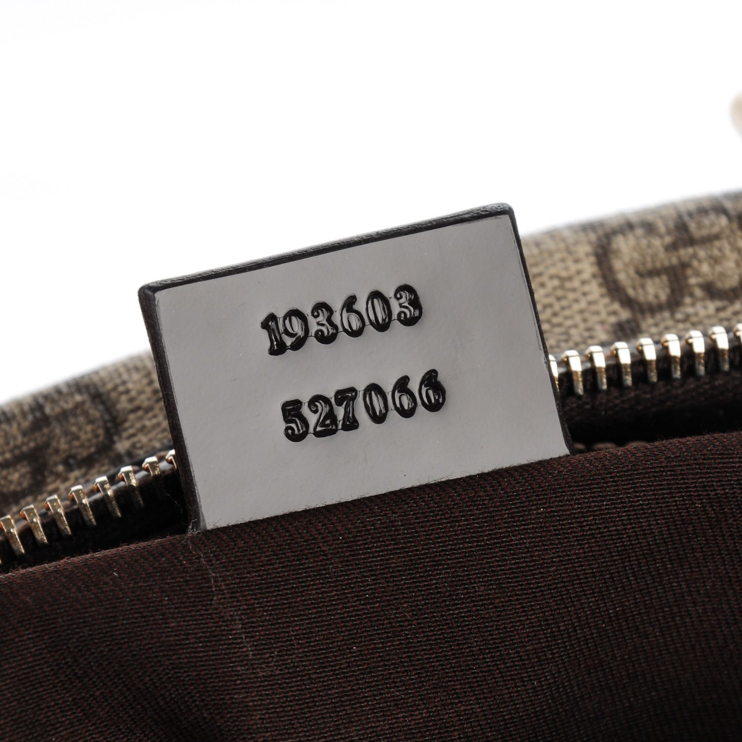 GG Plus Monogram Medium Joy Boston Dark Brown