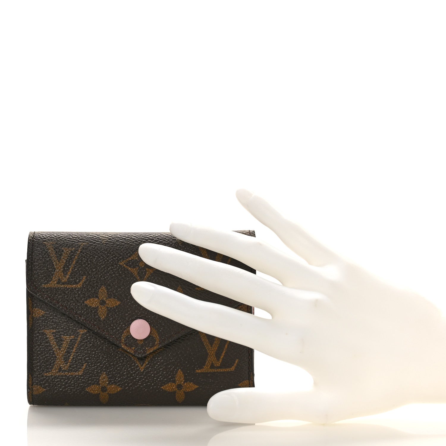 Louis Vuitton Monogram Victorine Wallet Rose Ballerine 2 of 9