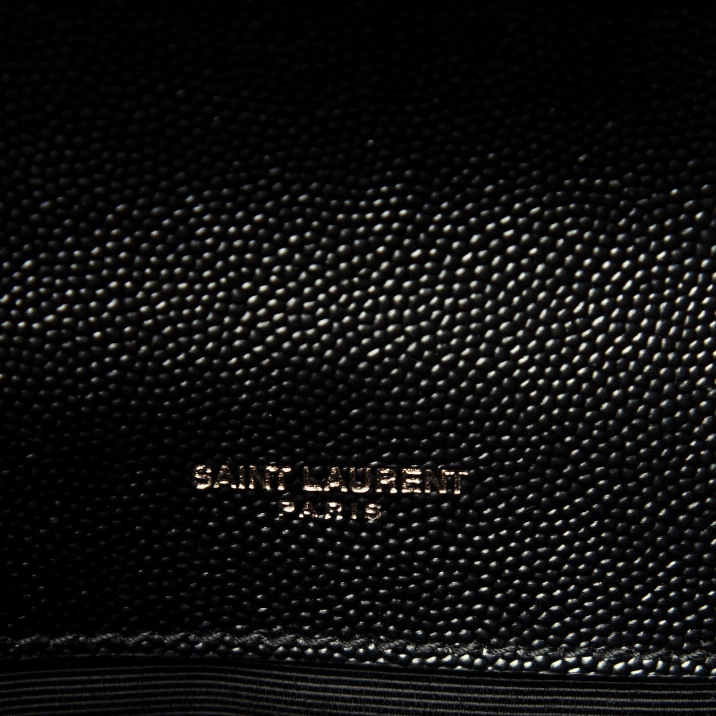 Grain De Poudre Small Monogram Kate Satchel Black