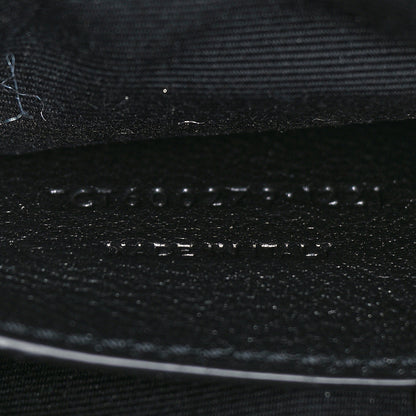 Saint Laurent Suede Matelasse Chevron Monogram Medium College Bag Black 7 of 9