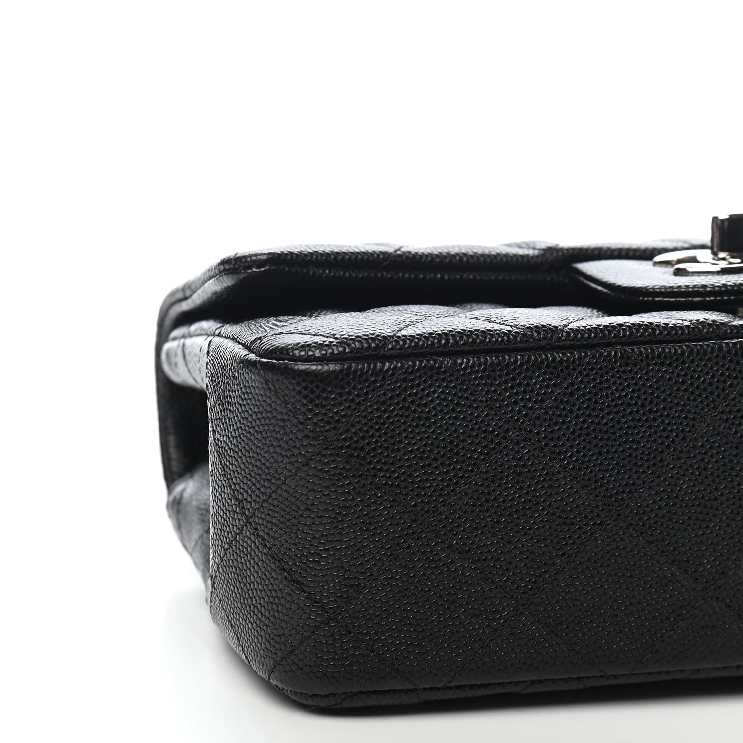 Chanel Caviar Quilted Mini Rectangular Flap Black 16 of 20
