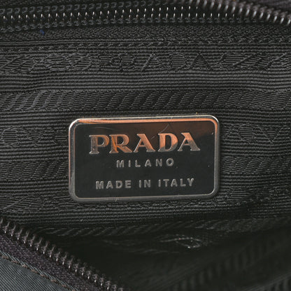 Prada Tessuto Nylon Shoulder Bag Black 6 of 9