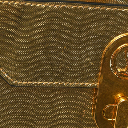 Christian Louboutin Metallic Calfskin Mini Elisa Shoulder Bag Gold 14 of 16