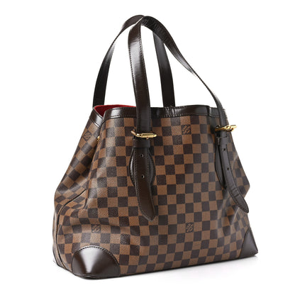 Louis Vuitton Damier Ebene Hampstead GM 3 of 10