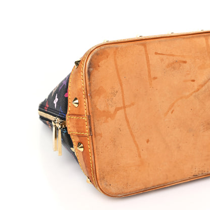 Louis Vuitton Monogram Multicolor Alma Black 9 of 16