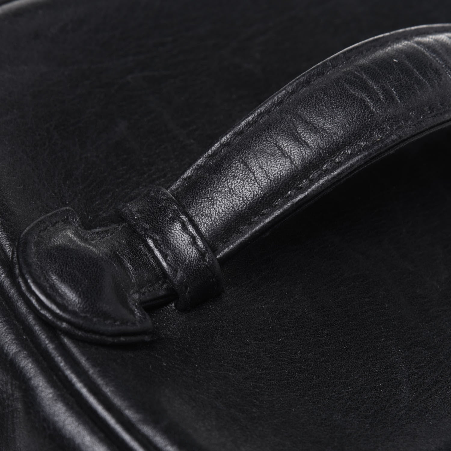 Chanel Lambskin Vanity Cosmetic Case Black 20 of 21