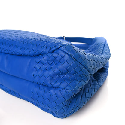 Bottega Veneta Nappa Intrecciato Large Campana Signal Blue 9 of 9