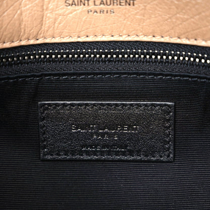 Saint Laurent Crinkled Calfskin Matelasse Monogram Medium Niki Chain Satchel Dark Toffee 6 of 14