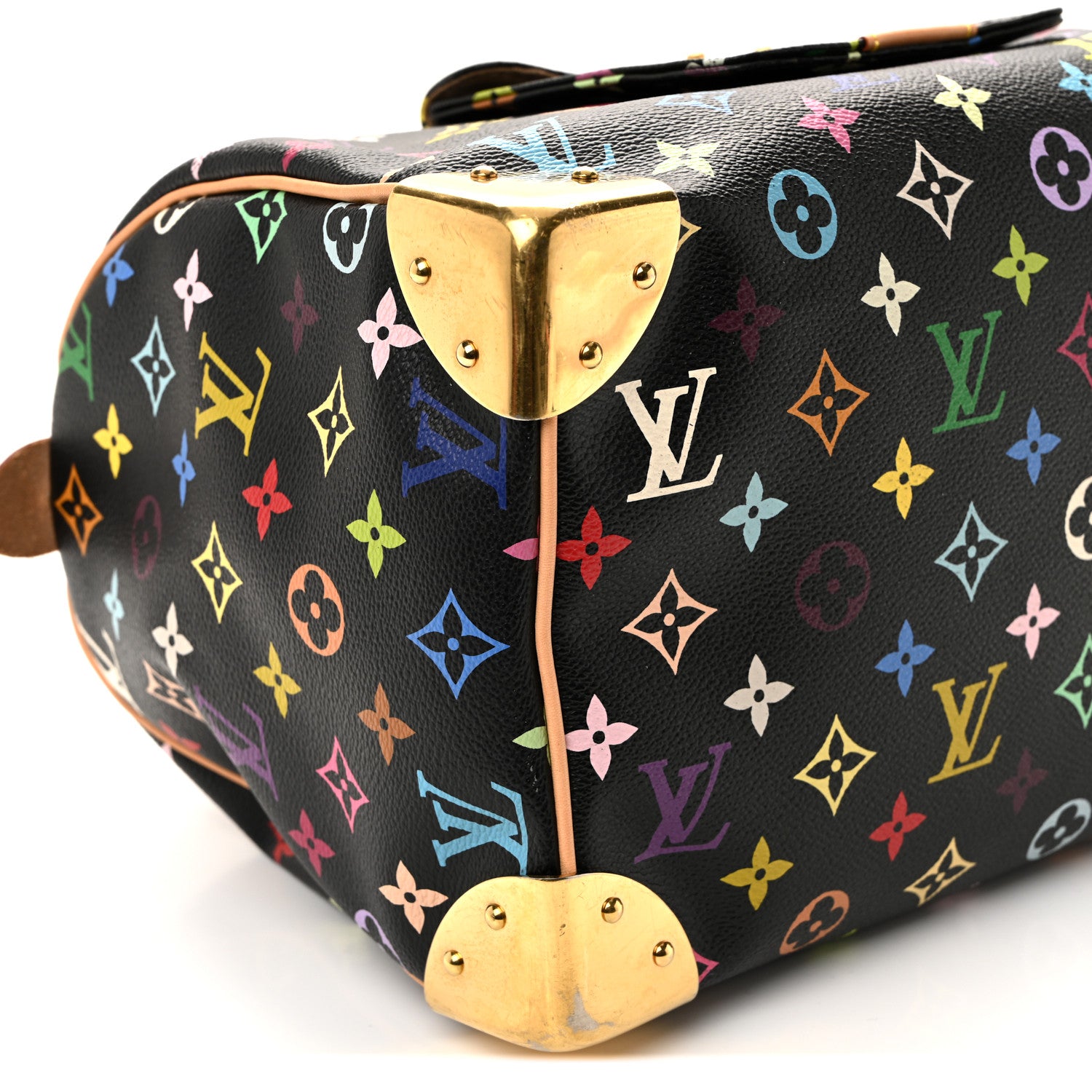 Louis Vuitton Monogram Multicolor Speedy 30 Black 8 of 11